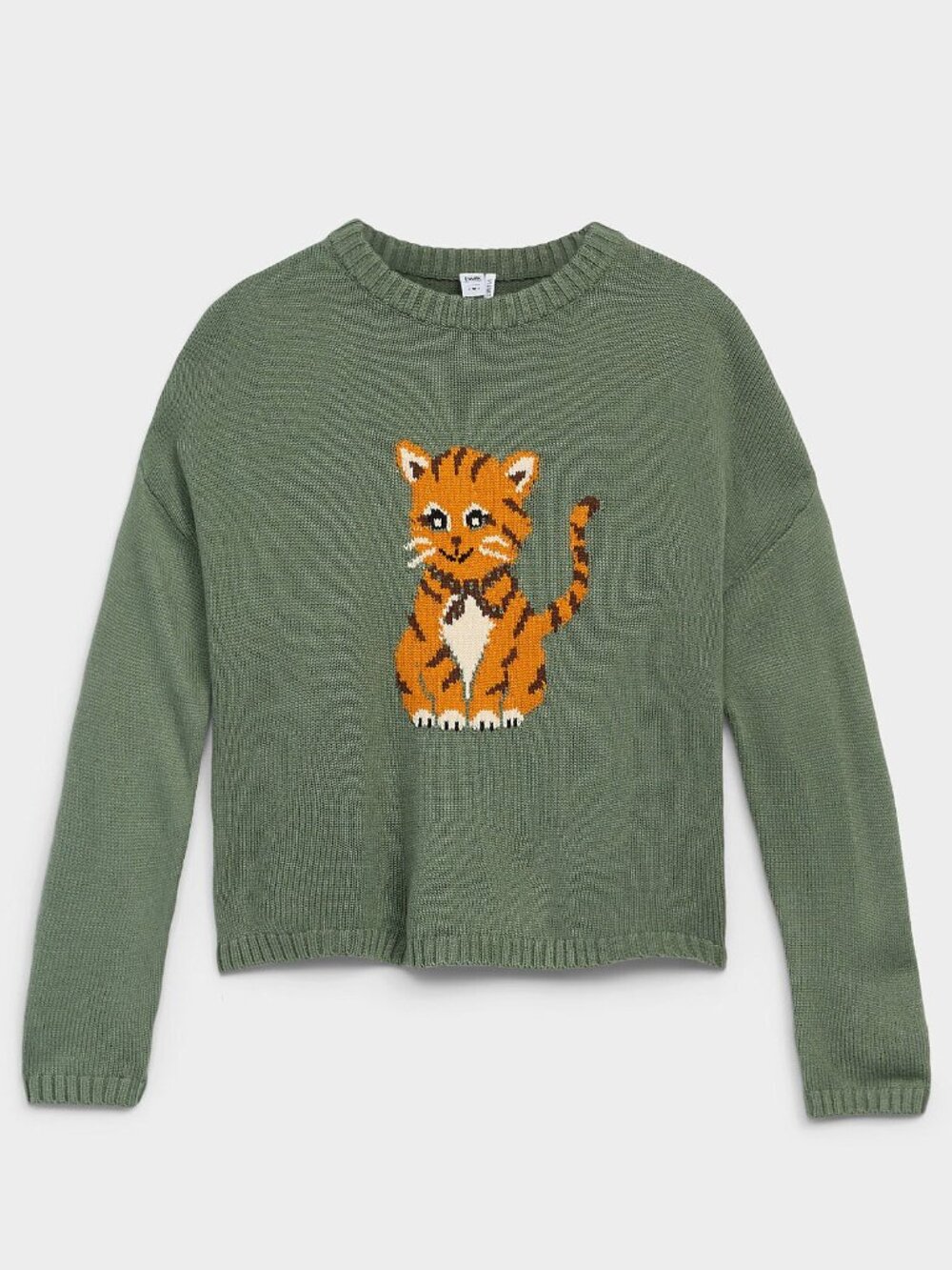 NWT Picture jacquard sweater